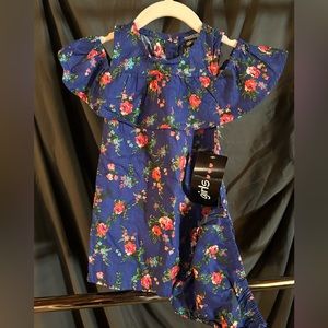 Girls dress with diaper cover. 24 months. New